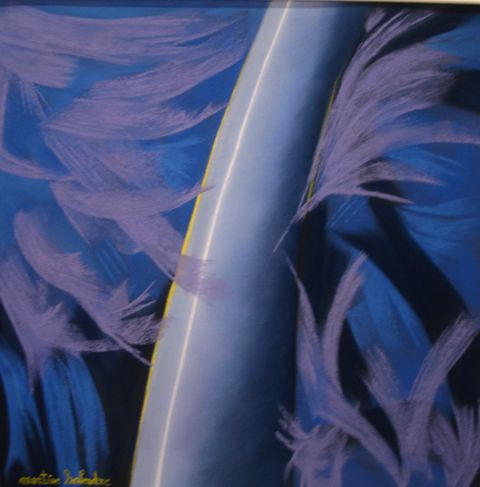 MARTINE SALENDRE - Dream in the Forest, 50 x 50cm, 2008, pastel sec MARTINE SALENDRE - Dream in the Forest, 50 x 50cm, 2008, pastel sec