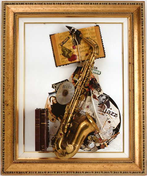 DOMINIQUE ASSELOT - SAXO FOLIES dec,2005 , support plexiglas 100x80 DOMINIQUE ASSELOT - SAXO FOLIES dec,2005 , support plexiglas 100x80