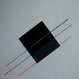 martine rosset - Gris avec carr? noir et gris,80x80cm,2001,acrylique sur toile avec collage martine rosset - Gris avec carr? noir et gris,80x80cm,2001,acrylique sur toile avec collage