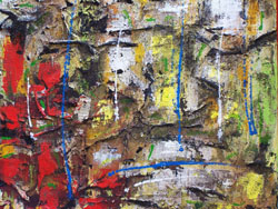 KARINE LANGEVIN - Couleurs humaines, 60 x 60 cm, 2006, Acrylique et techniques mixtes KARINE LANGEVIN - Couleurs humaines, 60 x 60 cm, 2006, Acrylique et techniques mixtes