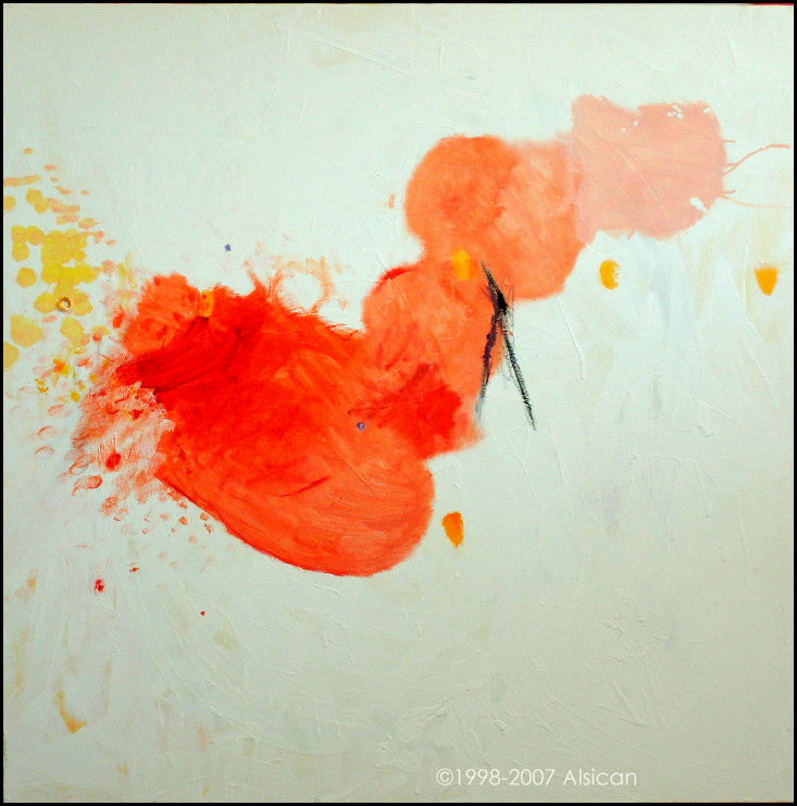 PHILIP ALSICAN - 7-178, 100x100 cm, acrylique PHILIP ALSICAN - 7-178, 100x100 cm, acrylique