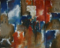 ANNICK BLANCHARD - Zambica, 107 x 130 cm, 2008, Huile sur toile ANNICK BLANCHARD - Zambica, 107 x 130 cm, 2008, Huile sur toile