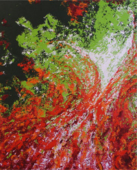 Manuela LUCHTMEIJER - Je Maintiendrai / 100x100 cm / 2006 / huile sur toile Manuela LUCHTMEIJER - Je Maintiendrai / 100x100 cm / 2006 / huile sur toile