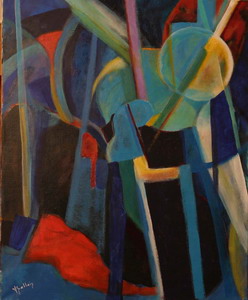 Pierre BALLAIS - Concert, 61x50, Acrylique Pierre BALLAIS - Concert, 61x50, Acrylique