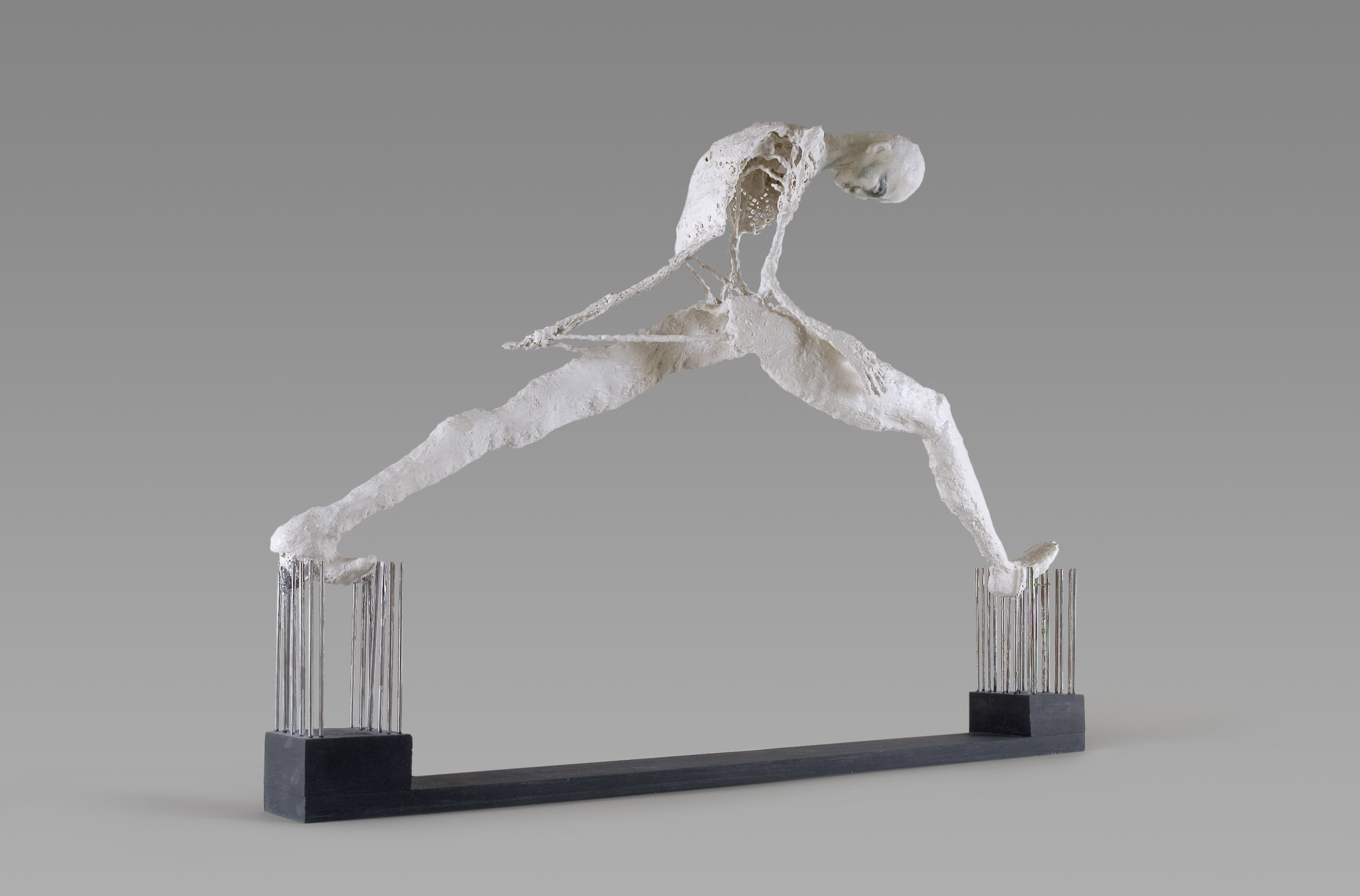 Sylvie COTTY- DANCETTE - le passeur 2006 metal resine platre pigments 100X78 Sylvie COTTY- DANCETTE - le passeur 2006 metal resine platre pigments 100X78