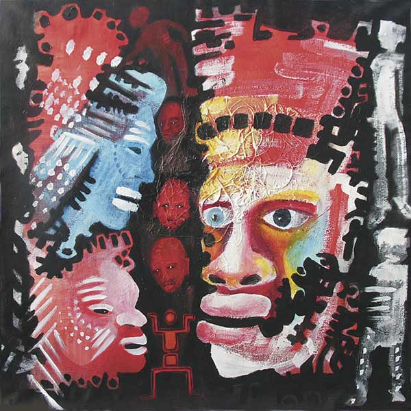 Claude CANCELIER - Quintessence 1 - 75 x 75 cm - 2006 - Acrylique sur toile Claude CANCELIER - Quintessence 1 - 75 x 75 cm - 2006 - Acrylique sur toile