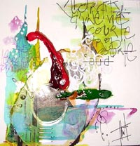 Audrey GUARDIOLA - unamed / 10x10 / encres+collages -droits reserves- Audrey GUARDIOLA - unamed / 10x10 / encres+collages -droits reserves-