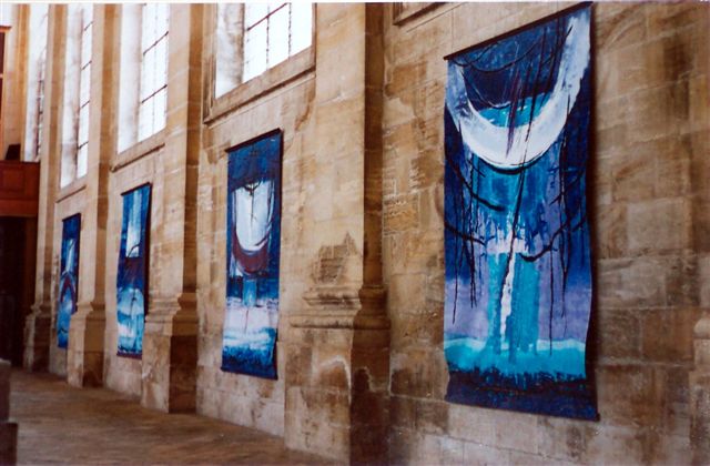 MAGDALENA MALER - Cycle R?v?lations 2 Vue g?n?rale de l'exposition MAGDALENA MALER - Cycle R?v?lations 2 Vue g?n?rale de l'exposition