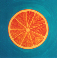 wldrey felipe vasquez - Orange, 80X80cm, 2003, Acrylique sur toile wldrey felipe vasquez - Orange, 80X80cm, 2003, Acrylique sur toile