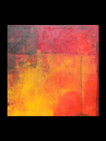 CHANTAL SPENDER - Renaissance, 80x80, 2006, huile sur toile CHANTAL SPENDER - Renaissance, 80x80, 2006, huile sur toile