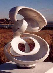 Philippe Manuel MERCIER - onde sur mer de cinabre, 50cm, 2002, taille directe Philippe Manuel MERCIER - onde sur mer de cinabre, 50cm, 2002, taille directe