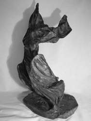 AURELIE PERRET - Liberte, 47ht-30la, juillet 2001, platre puis bronze AURELIE PERRET - Liberte, 47ht-30la, juillet 2001, platre puis bronze