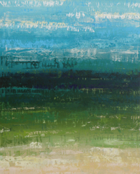 AURELIE PERRET - Subtile vision, 100x80cm, 2006, acrylique AURELIE PERRET - Subtile vision, 100x80cm, 2006, acrylique
