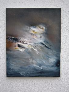 LAURENT TIMBERT - le ciel me tombe sur la t?te - 2006 - huilte LAURENT TIMBERT - le ciel me tombe sur la t?te - 2006 - huilte