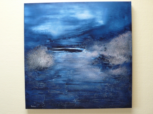 LAURENT TIMBERT - sans titre - 90x90 - 2007 - huile LAURENT TIMBERT - sans titre - 90x90 - 2007 - huile