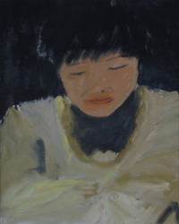 David januel - portrait de femme, 50 x 63 cm , 2007, huile sur toile David januel - portrait de femme, 50 x 63 cm , 2007, huile sur toile