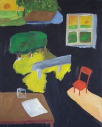 David januel - nocturne, 150 x 120 cm , 2007, huile sur toile David januel - nocturne, 150 x 120 cm , 2007, huile sur toile