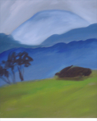 David januel - savane, 81 x 63 cm , 2007, huile sur toile David januel - savane, 81 x 63 cm , 2007, huile sur toile