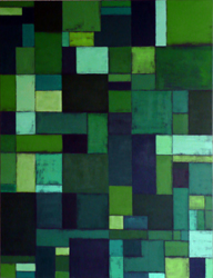 Isabelle BLANCHARD - Végétalisation 02 - acrylique sur toile - 116 x 89 cm - 2008 Isabelle BLANCHARD - Végétalisation 02 - acrylique sur toile - 116 x 89 cm - 2008