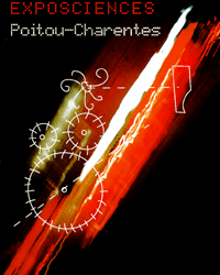 Dominique LANGOUTTE - Exposciences, affiche 80X120 cm, janv. 2004, photographie et PAO Dominique LANGOUTTE - Exposciences, affiche 80X120 cm, janv. 2004, photographie et PAO