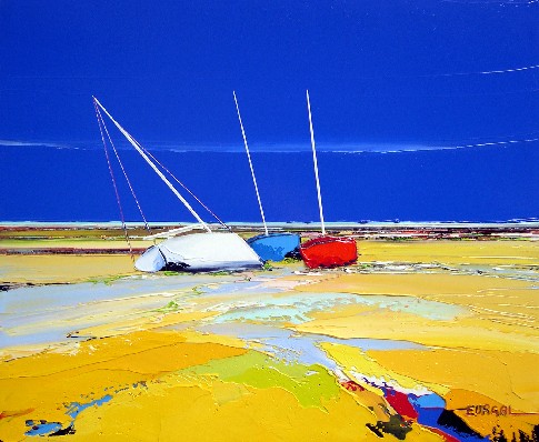 Christian EURGAL - HUILE sur TOILE Christian EURGAL - HUILE sur TOILE