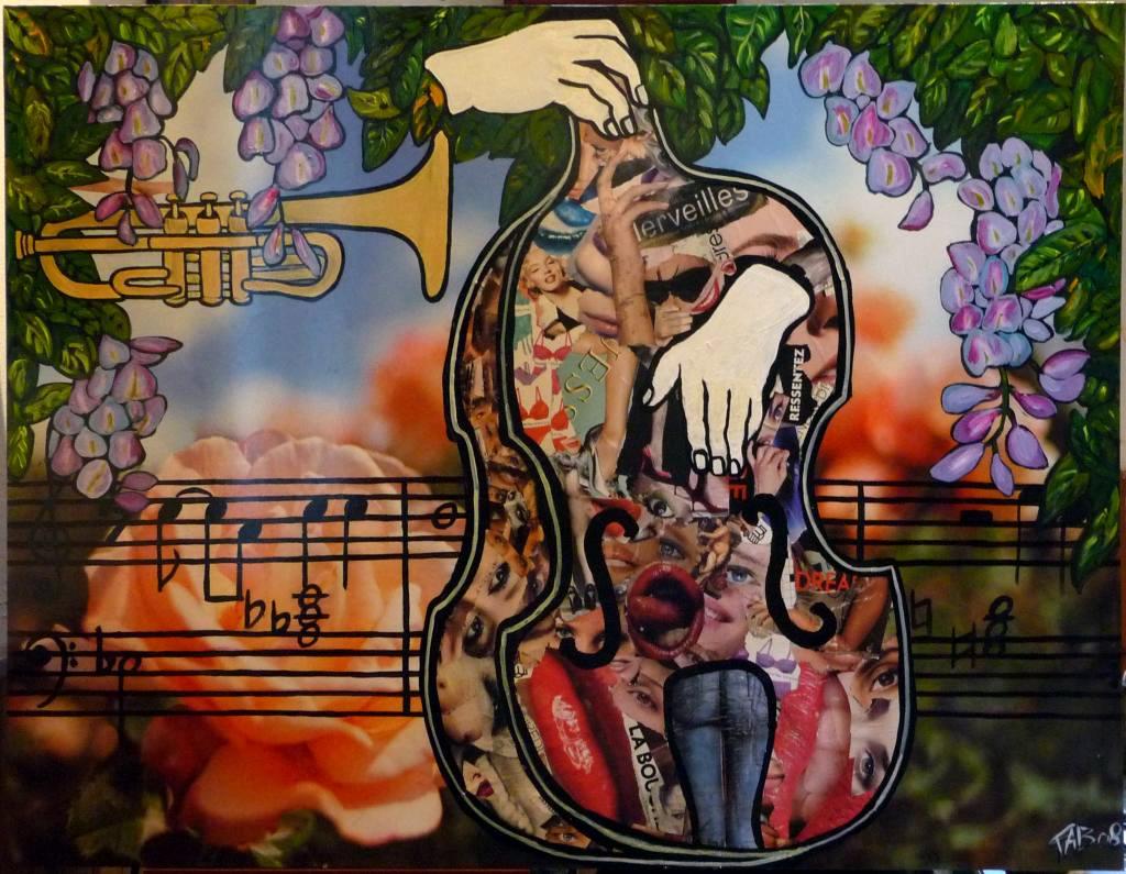 Fabienne Mandron - les lendemains qui chantent.Acrylique sur toile. 1999. 134 X 96. Fabienne Mandron - les lendemains qui chantent.Acrylique sur toile. 1999. 134 X 96.
