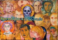 Nadja Raskovaloff - Les amis, 2008, 50 x 70 cm huile et acrylique sur toile Nadja Raskovaloff - Les amis, 2008, 50 x 70 cm huile et acrylique sur toile