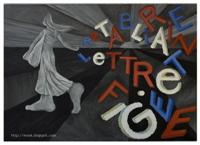 Nadja Raskovaloff - Devise, 2007, 50 x 70 cm, huile et acrylique sur toile Nadja Raskovaloff - Devise, 2007, 50 x 70 cm, huile et acrylique sur toile