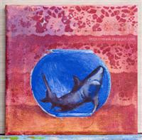 Nadja Raskovaloff - Sans titre, 2007, 15 x 15 cm acrylique et huile sur toile Nadja Raskovaloff - Sans titre, 2007, 15 x 15 cm acrylique et huile sur toile