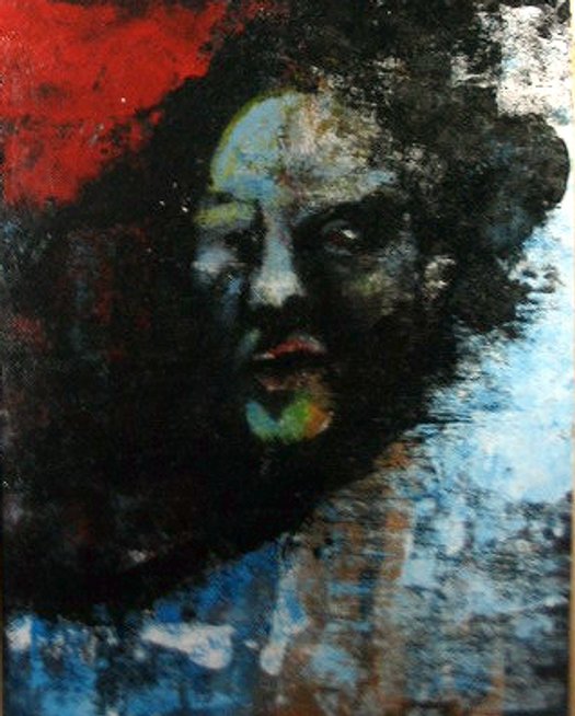 Lupe Ficara - portrait, 34X32, juillet 2008, acrylique sur bois Lupe Ficara - portrait, 34X32, juillet 2008, acrylique sur bois