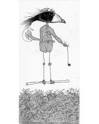 BRUNO LAXAGUE - 5-III-03 (1); 11 x 20 cm; 2003; technique mixte. BRUNO LAXAGUE - 5-III-03 (1); 11 x 20 cm; 2003; technique mixte.