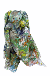 BRUNO LAXAGUE - Nounours ?piphaniesque; 2004; H=1m20; technique mixte BRUNO LAXAGUE - Nounours ?piphaniesque; 2004; H=1m20; technique mixte