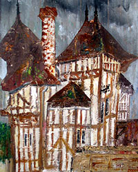 lionel ERBA (dit BABAR) - Rentilly, 30x50, 2009, bas-relief sur bois lionel ERBA (dit BABAR) - Rentilly, 30x50, 2009, bas-relief sur bois