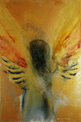 Serge TENèZE - Porter la vie - 120x80-Huile sur toile-Serge Tenèze Serge TENèZE - Porter la vie - 120x80-Huile sur toile-Serge Tenèze