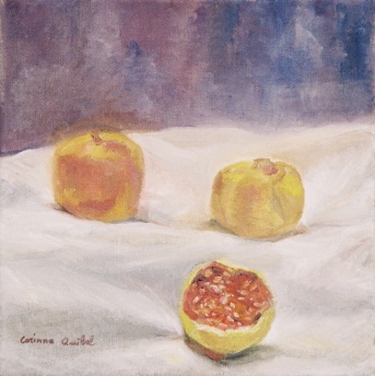 Corinne QUIBEL - Les Grandes, Huile Corinne QUIBEL - Les Grandes, Huile