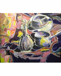 Vincent WEBHOF - Cruche à vin Format 81x65 F25 750€ Vincent WEBHOF - Cruche à vin Format 81x65 F25 750€