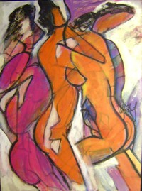 Vincent WEBHOF - Les nanas Format 60x80 P25 750€ Vincent WEBHOF - Les nanas Format 60x80 P25 750€