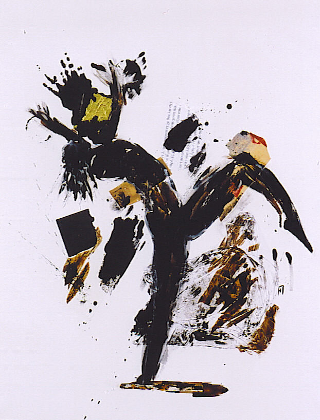francisca ALCANTARA - ecritures-danse 100x81 2004 encre de Chine et brou de noix sur toile francisca ALCANTARA - ecritures-danse 100x81 2004 encre de Chine et brou de noix sur toile