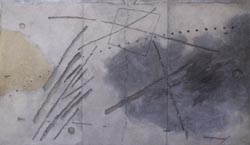 JEAN-JACQUES LAPOIRIE - Translations 125x220 cm 2004 Bois agglom?r? grav? et peint JEAN-JACQUES LAPOIRIE - Translations 125x220 cm 2004 Bois agglom?r? grav? et peint