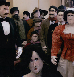REBECCA CAMPEAU - Personnages, grandeur nature, sculpt?.photo frank horvat REBECCA CAMPEAU - Personnages, grandeur nature, sculpt?.photo frank horvat