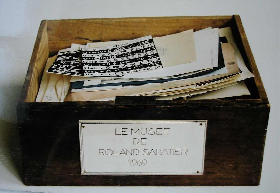 Roland SABATIER - Le Musée de Roland. Sabatier, 1969 Roland SABATIER - Le Musée de Roland. Sabatier, 1969