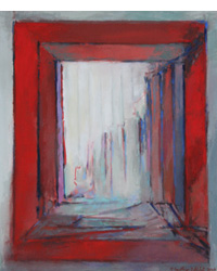 PIERRE GAUTHIER-DUBEDAT - Au-delà 55x46 cm 2004 Huile sur toile PIERRE GAUTHIER-DUBEDAT - Au-delà 55x46 cm 2004 Huile sur toile