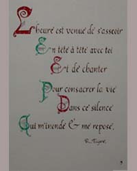 Nelly JEANPIERRE - L'heure est venue... 30x40 Nelly JEANPIERRE - L'heure est venue... 30x40