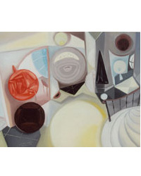 Philippe COUDRAY - Couloir, toile, 20 figures, huile, 1999 Philippe COUDRAY - Couloir, toile, 20 figures, huile, 1999