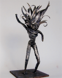 YANNA PISTRUIN YANNA - DANSE FUNEBRE, hauteur 47.5 cm métal YANNA PISTRUIN YANNA - DANSE FUNEBRE, hauteur 47.5 cm métal