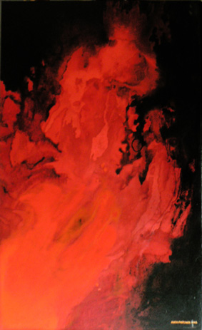 agata preyzner - r-?volution, 60X81cm, 2003, encre sur papier maroufl agata preyzner - r-?volution, 60X81cm, 2003, encre sur papier maroufl