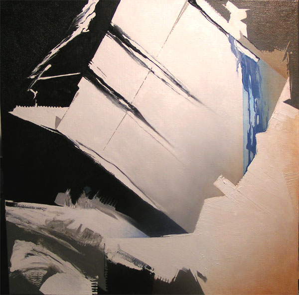 agata preyzner - pyrite, 65X65cm, 2004, huile sur toile agata preyzner - pyrite, 65X65cm, 2004, huile sur toile