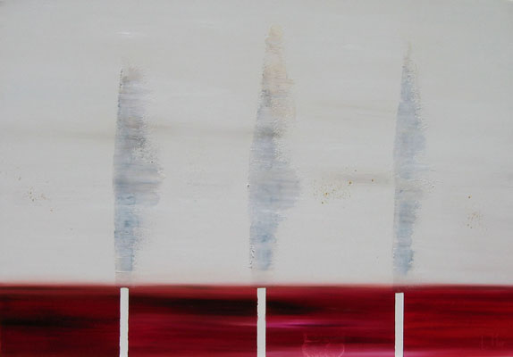 Ludovic MARIAULT - 3 arbres,116x81,2004,huile sur toile Ludovic MARIAULT - 3 arbres,116x81,2004,huile sur toile