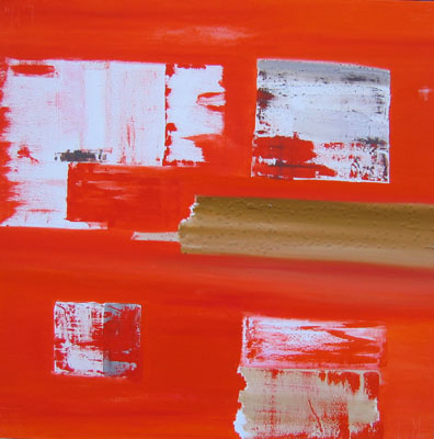 Ludovic MARIAULT - le ver de terre,100x100,2005,huile sur toile Ludovic MARIAULT - le ver de terre,100x100,2005,huile sur toile