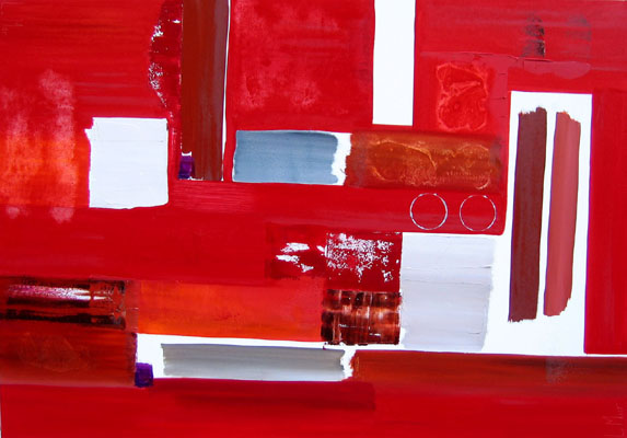 Ludovic MARIAULT - promenade d'habitants,116x81,2005,huile sur toile Ludovic MARIAULT - promenade d'habitants,116x81,2005,huile sur toile